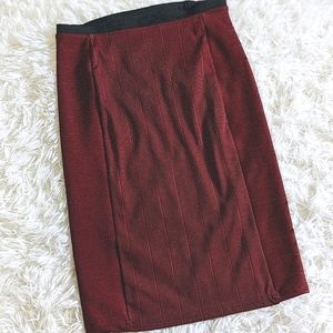 ✨2/$12✨ Zara Wine Midi Bandage Pencil Skirt